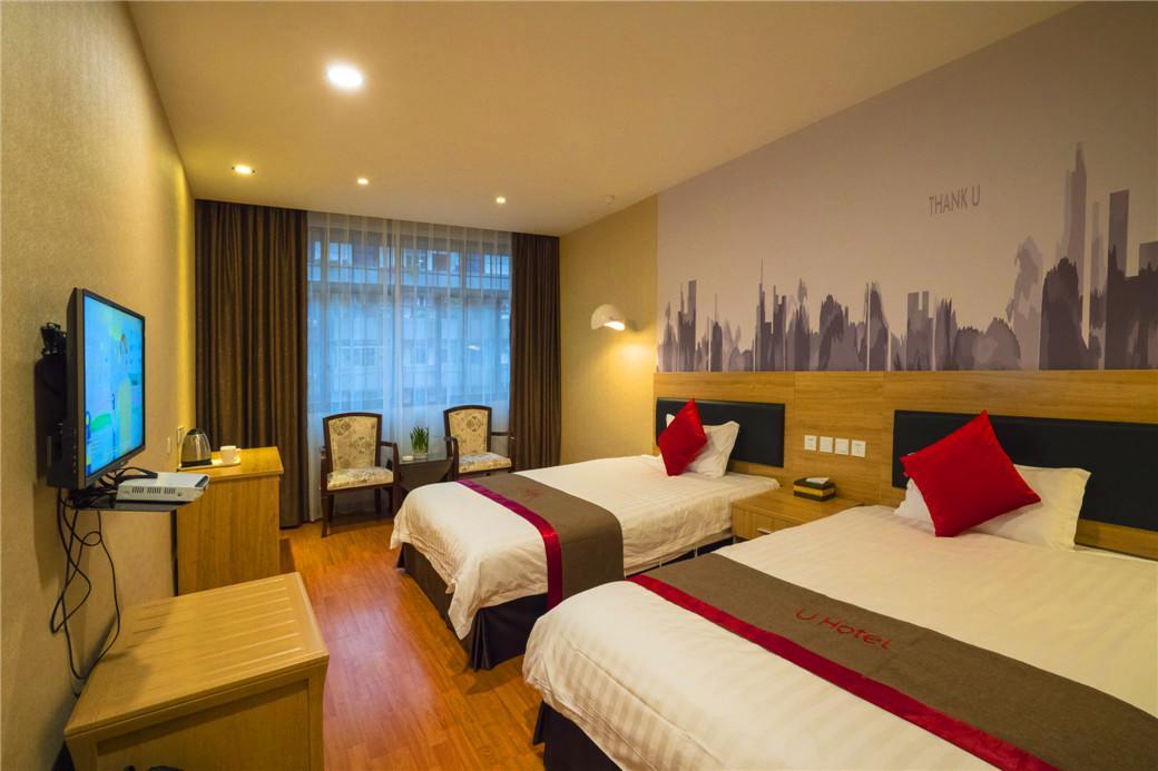 Thank Inn Chain Hotel Sichuan Guangan Wusheng County Hongwu Avenue Экстерьер фото